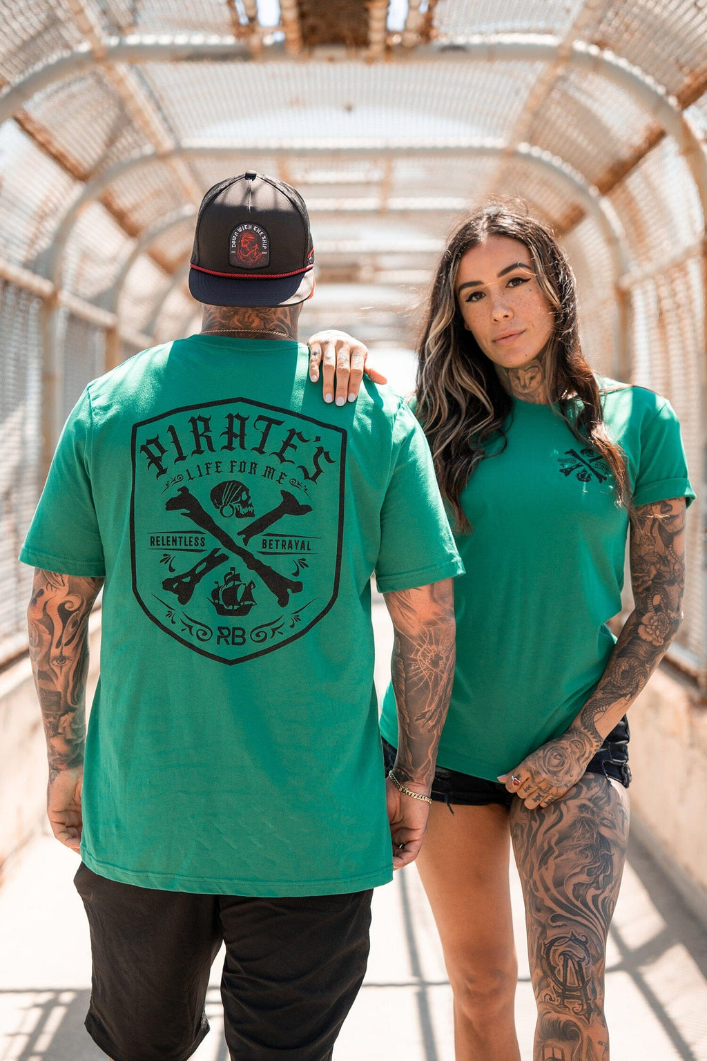 Pirate's Life Sea Green T-Shirt | | Wiccan Center
