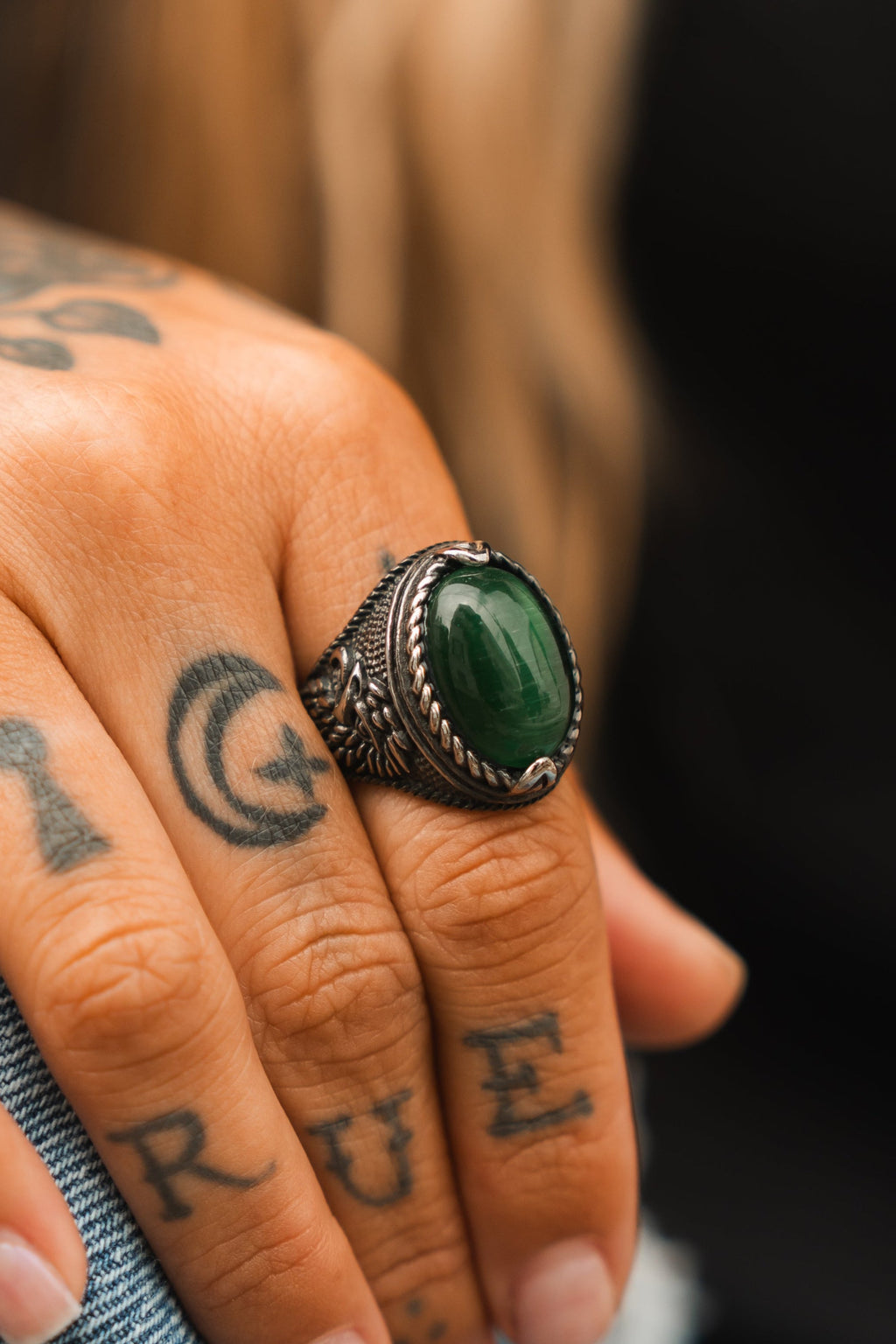 Serpent's Eye Ring | jewelry | Wiccan Center