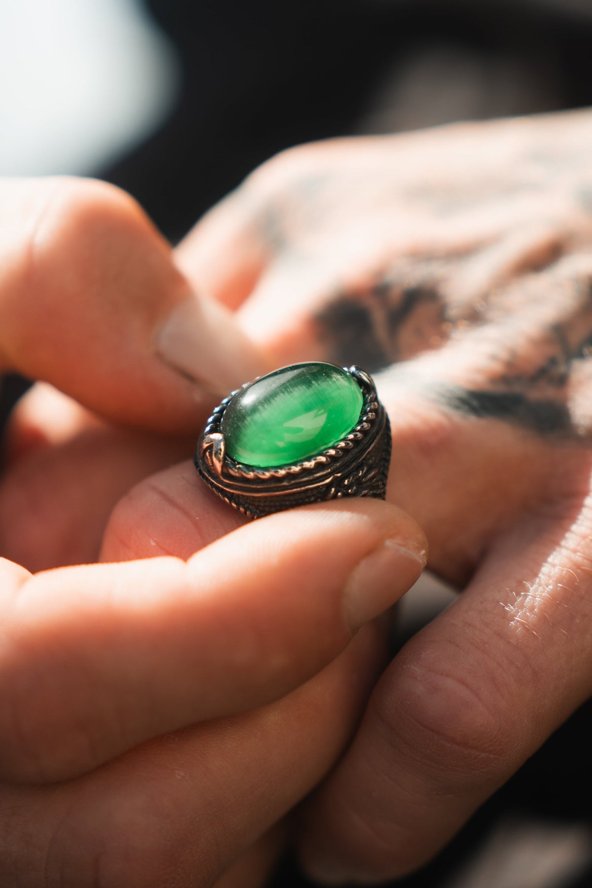Serpent's Eye Ring | jewelry | Wiccan Center