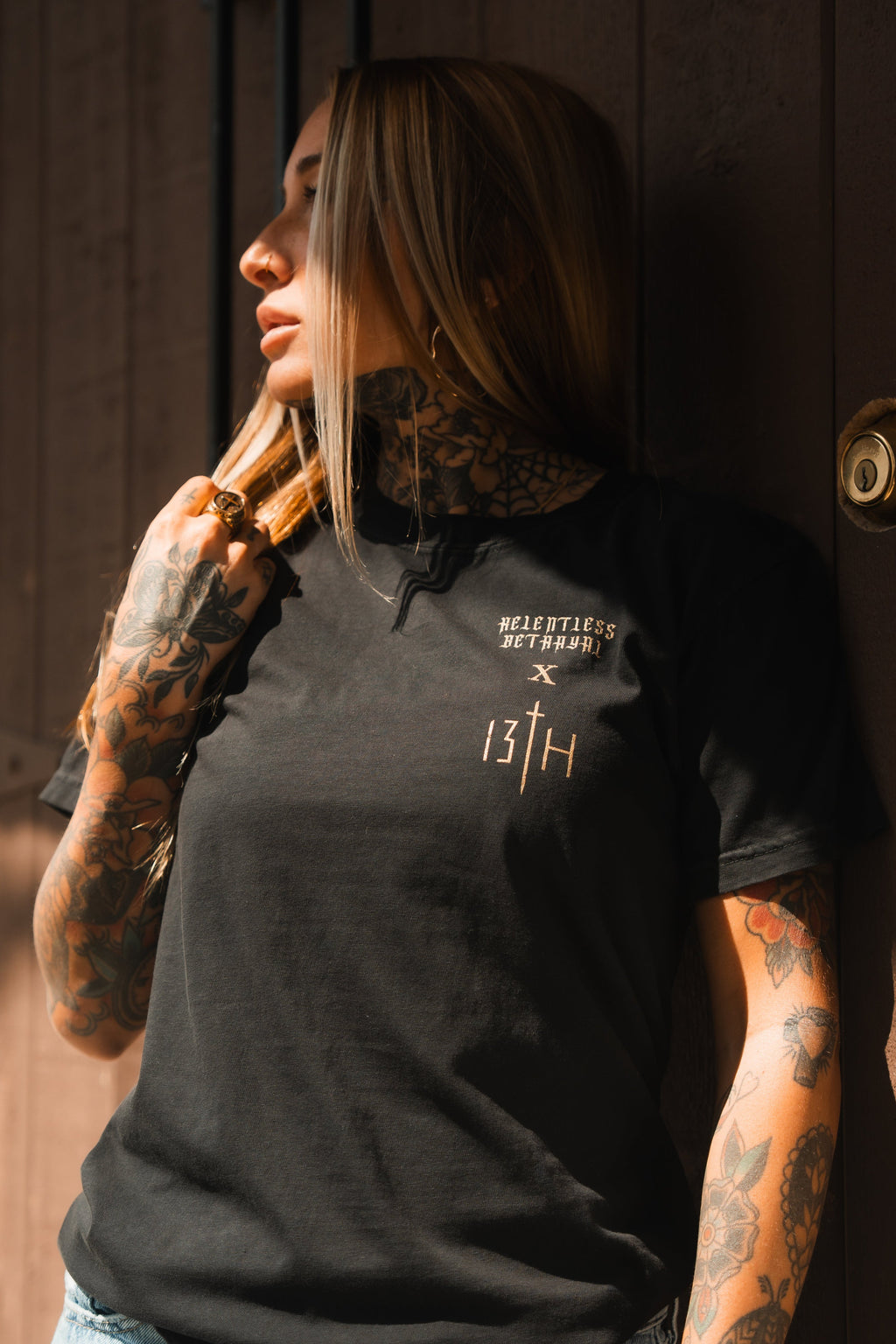 Conquered Death Premium Gold Foil T-Shirt | | Wiccan Center