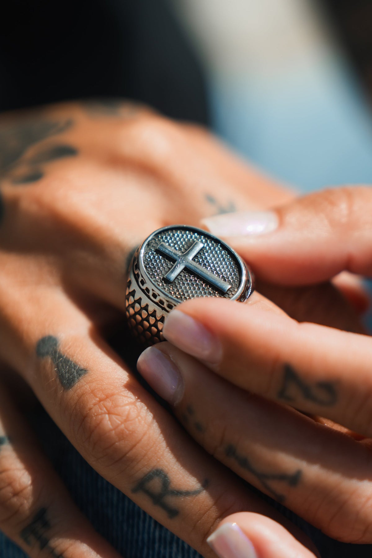 Risen Savior Ring- Silver | jewelry | Wiccan Center