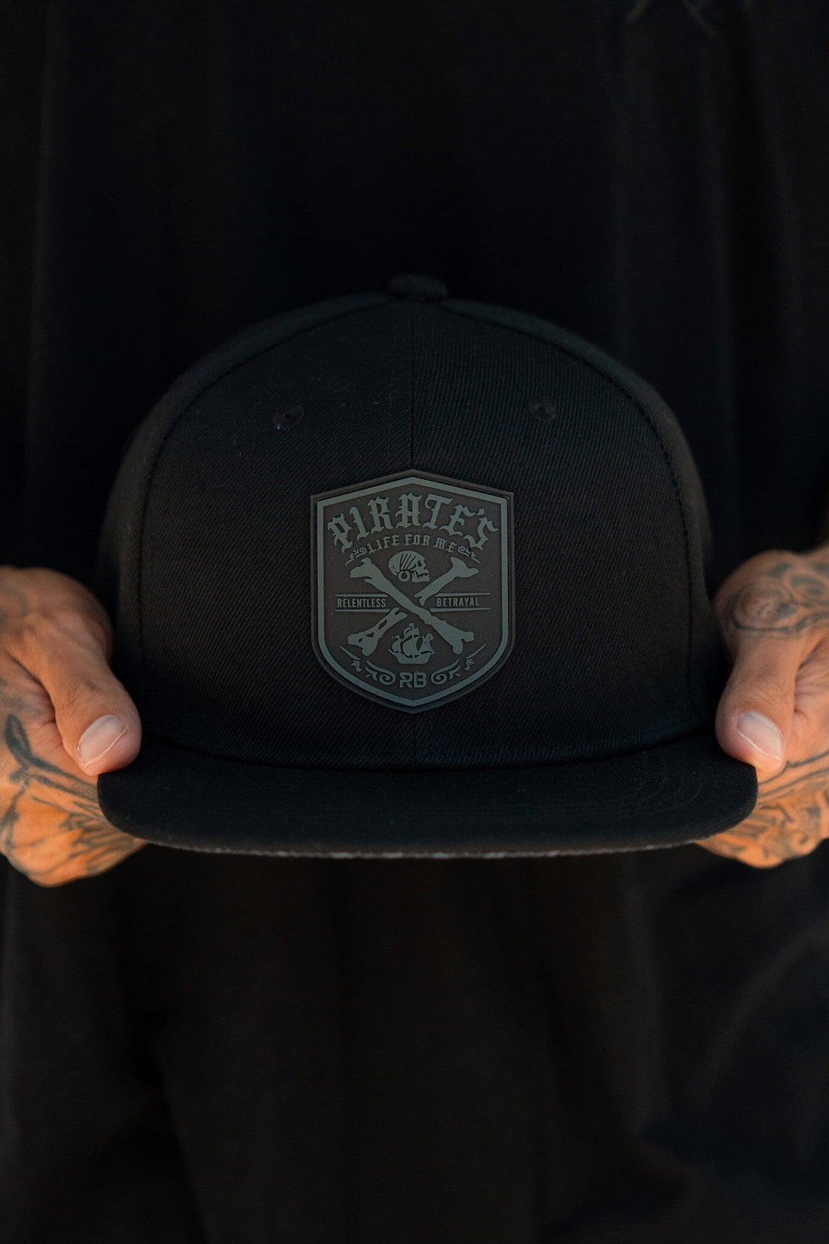 Pirate's Life Black Snapback | hat | Wiccan Center