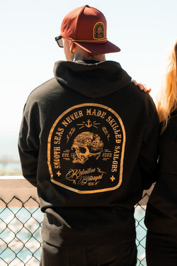 Skilled Sailor Gold Foil Hoodie | | Wiccan Center