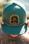 Skilled Sailor Green Snapback | hat | Wiccan Center