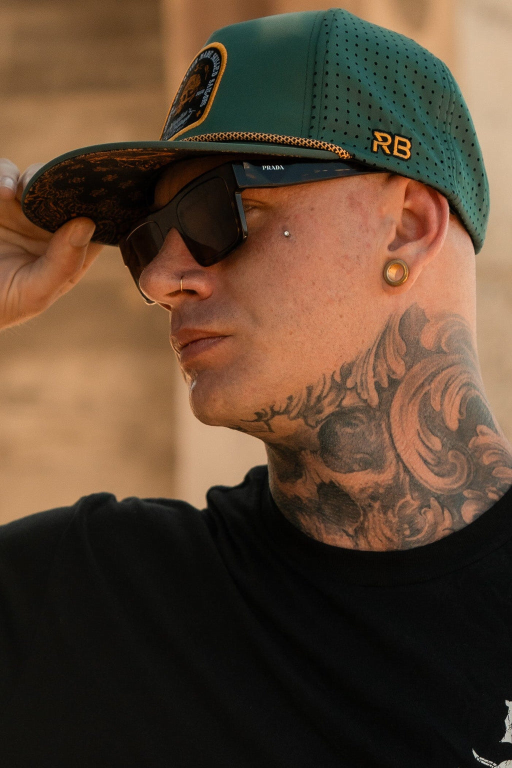 Skilled Sailor Green Snapback | hat | Wiccan Center