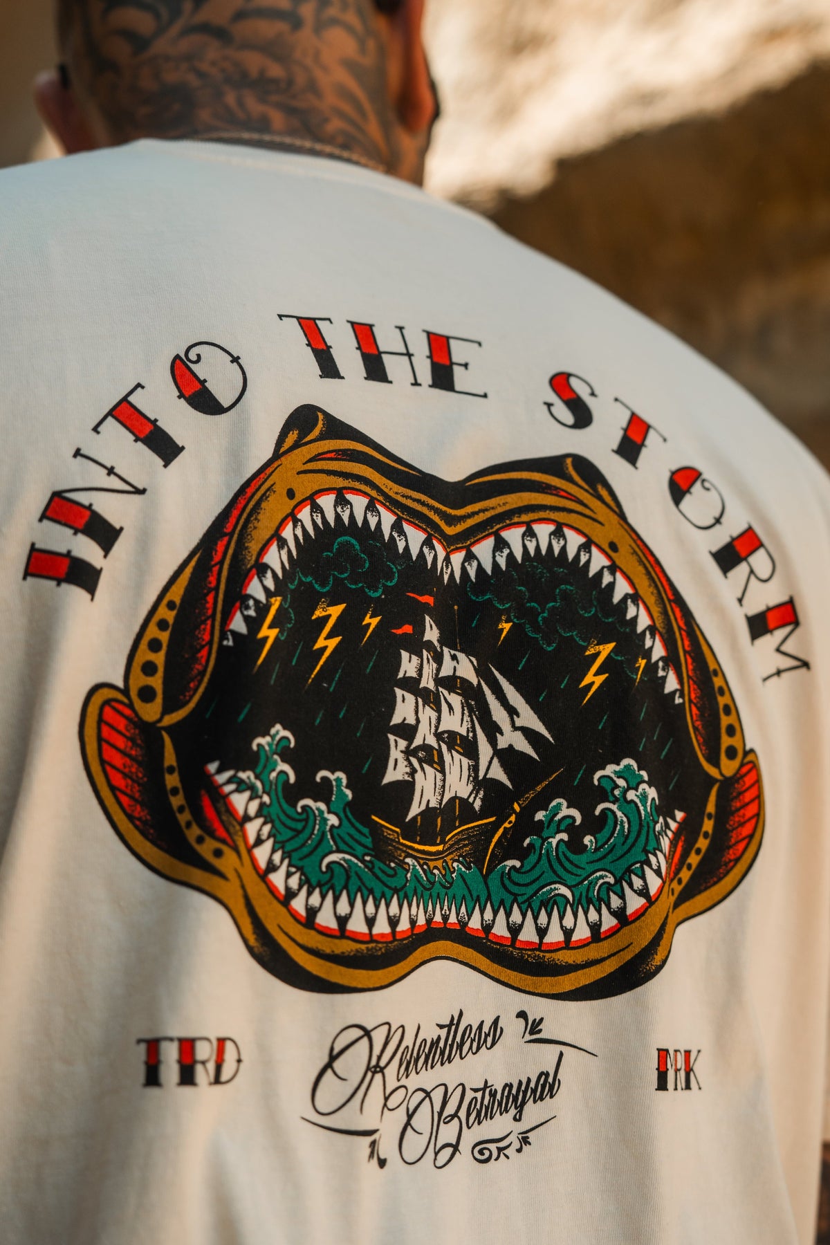 Into the Storm Premium Ivory T-Shirt | | Wiccan Center