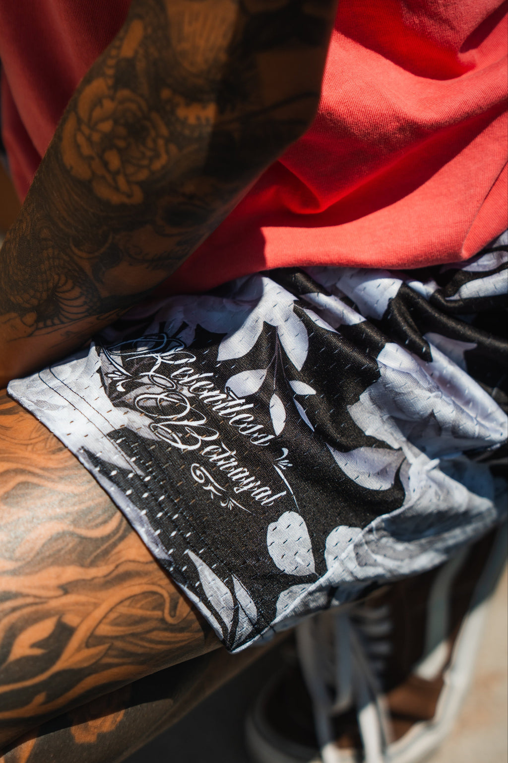 Premium Mesh Shorts | 5"- Beauty in Darkness | | Wiccan Center