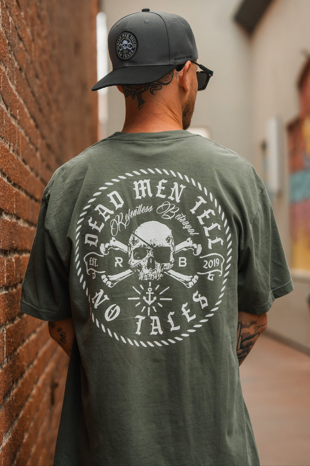 Tell No Tales Premium Moss T-Shirt | | Wiccan Center