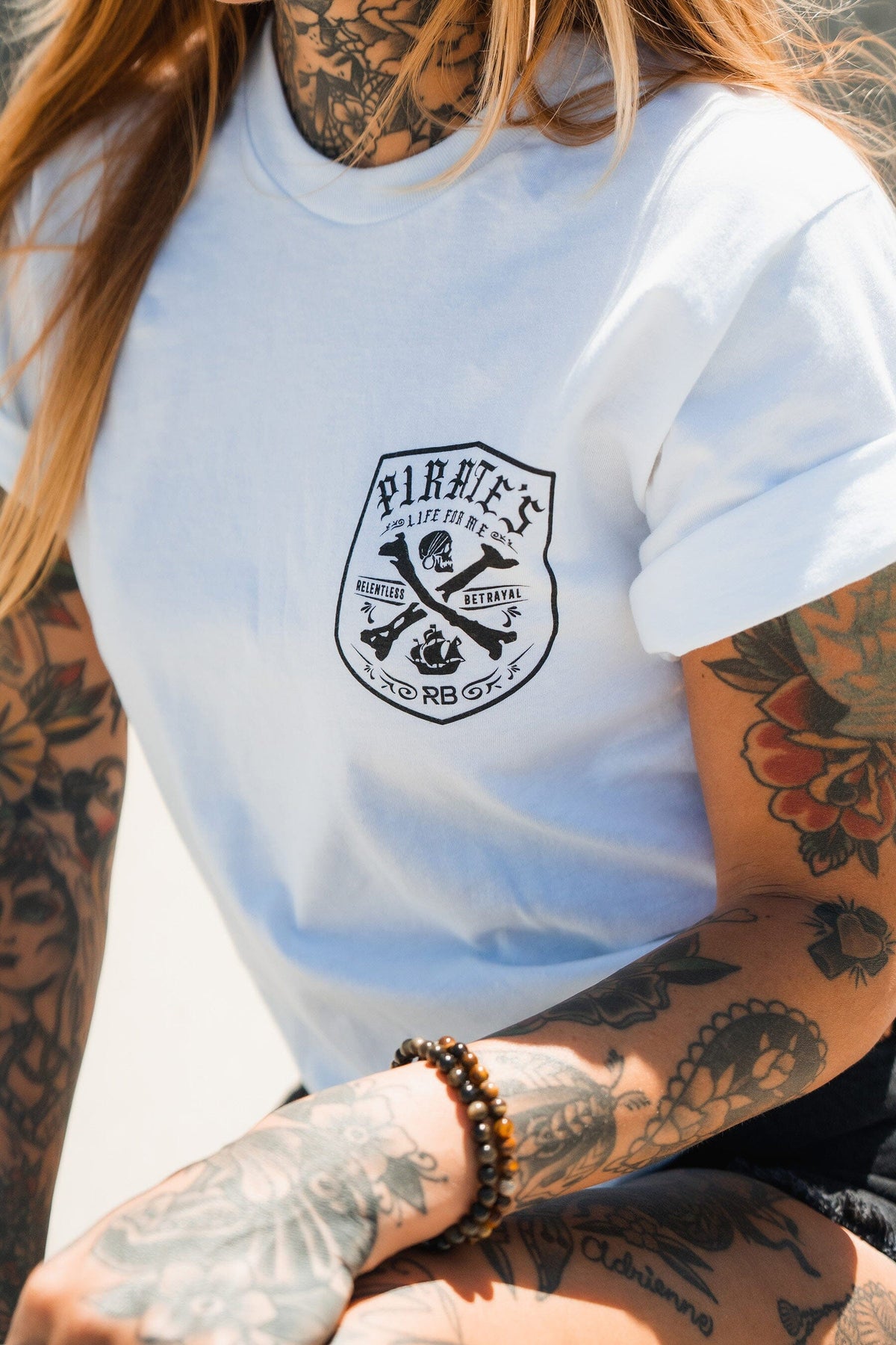Pirate's Life White T-Shirt | | Wiccan Center