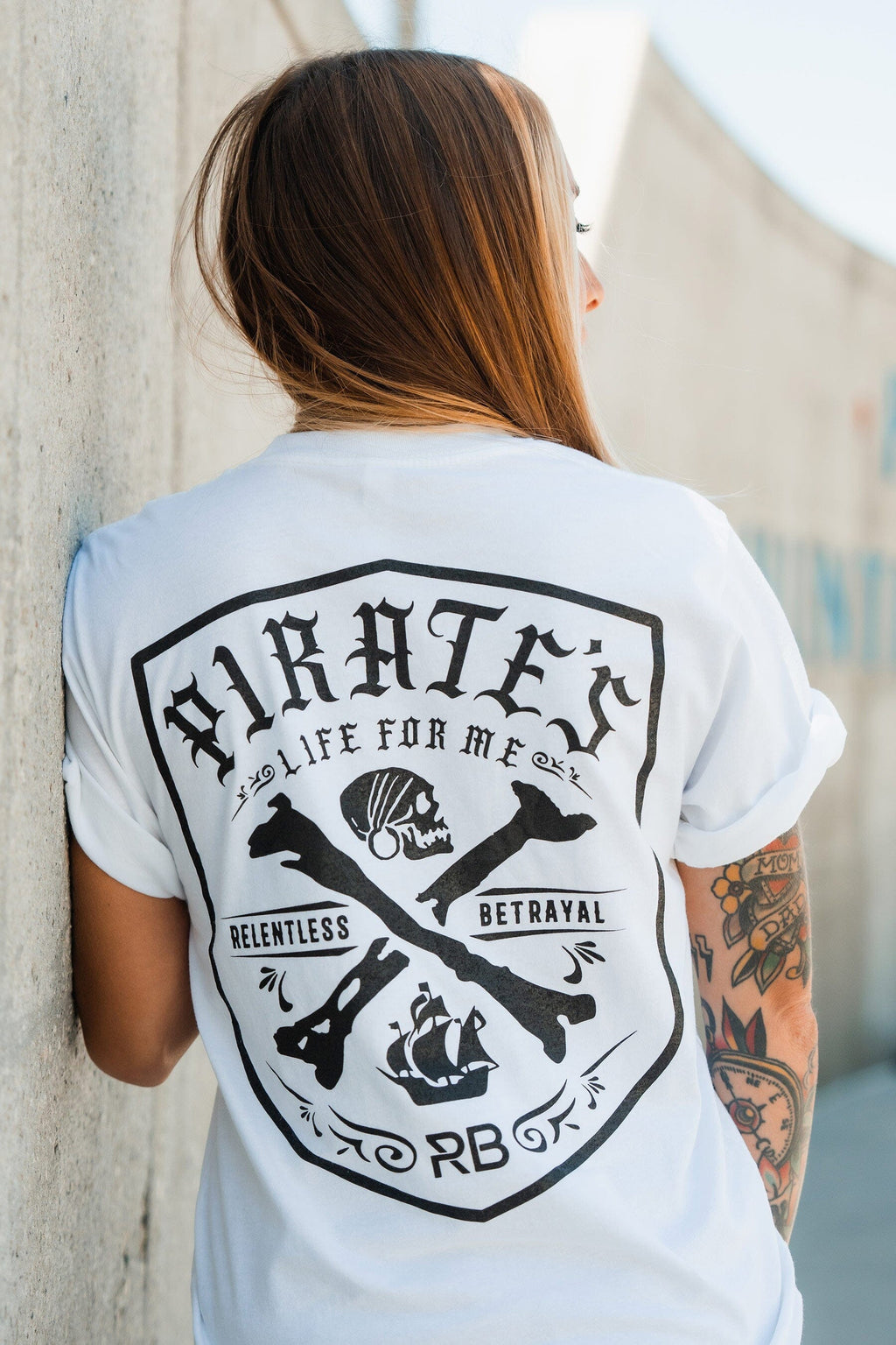 Pirate's Life White T-Shirt | | Wiccan Center