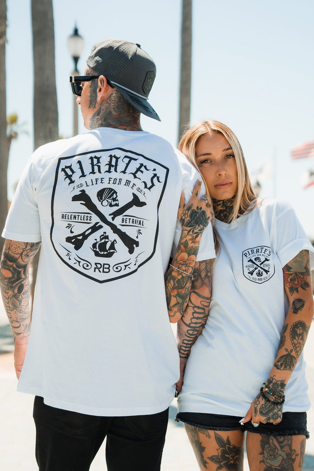 Pirate's Life White T-Shirt | | Wiccan Center
