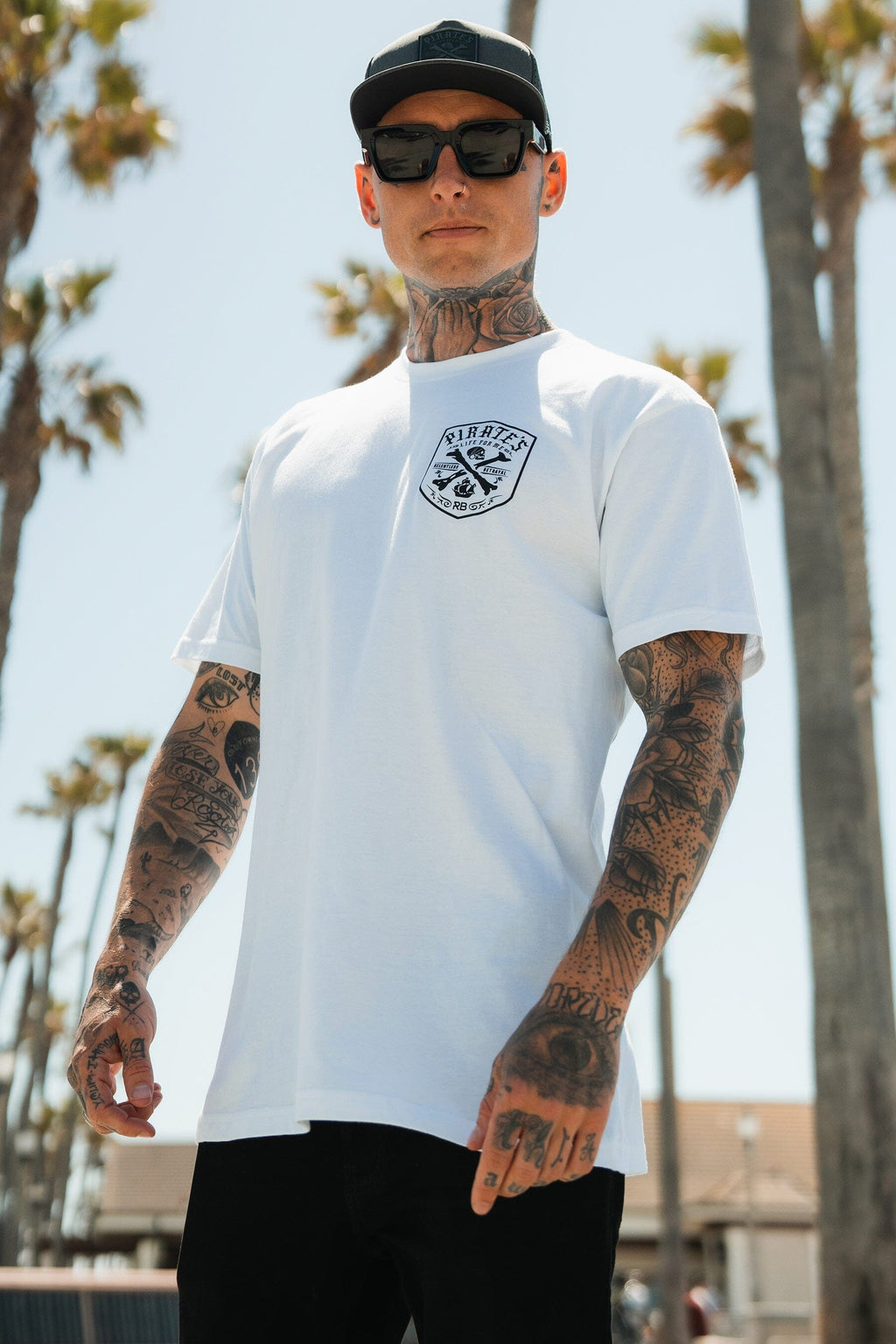 Pirate's Life White T-Shirt | | Wiccan Center