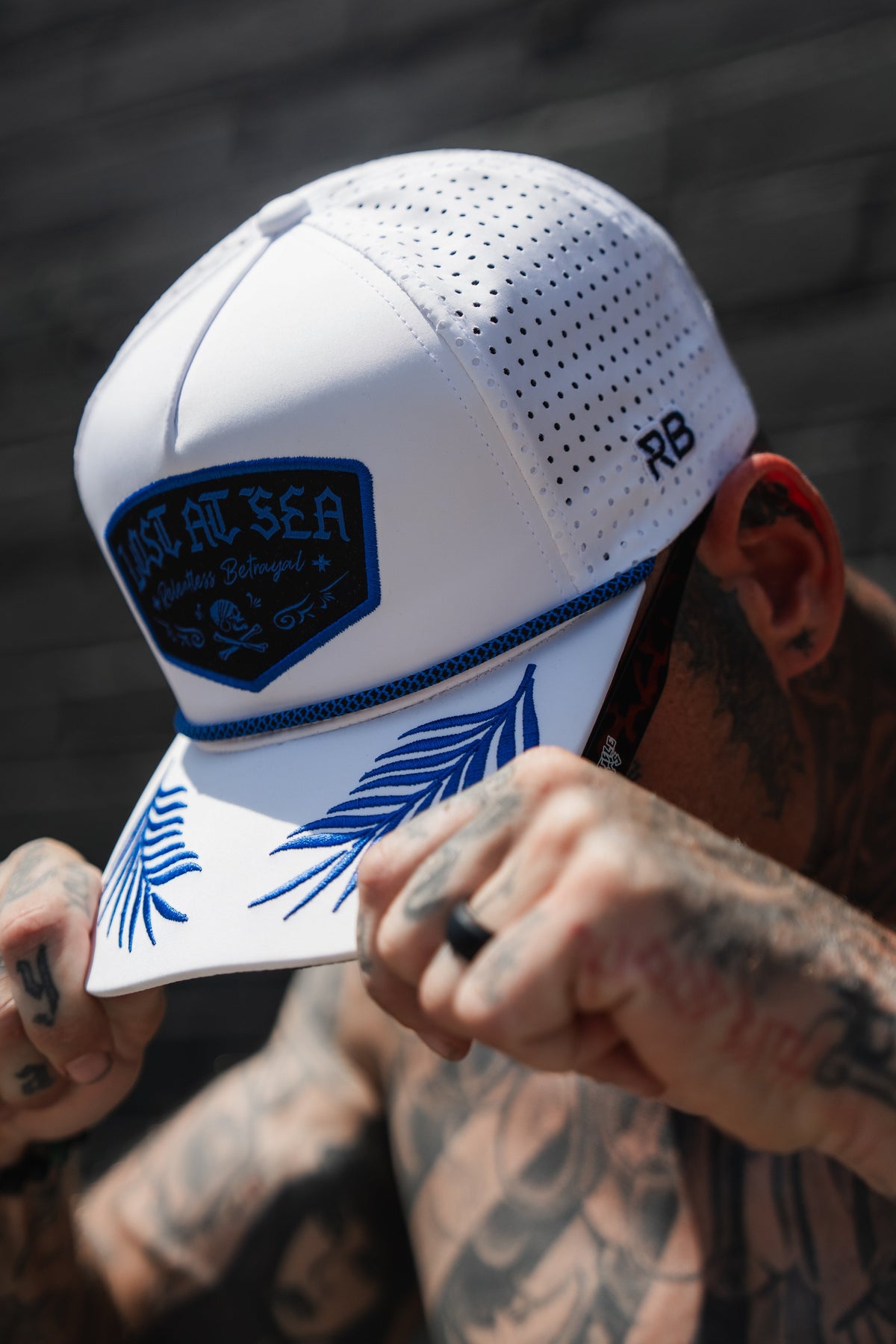 Lost At Sea WHITEOUT Snapback | | Wiccan Center