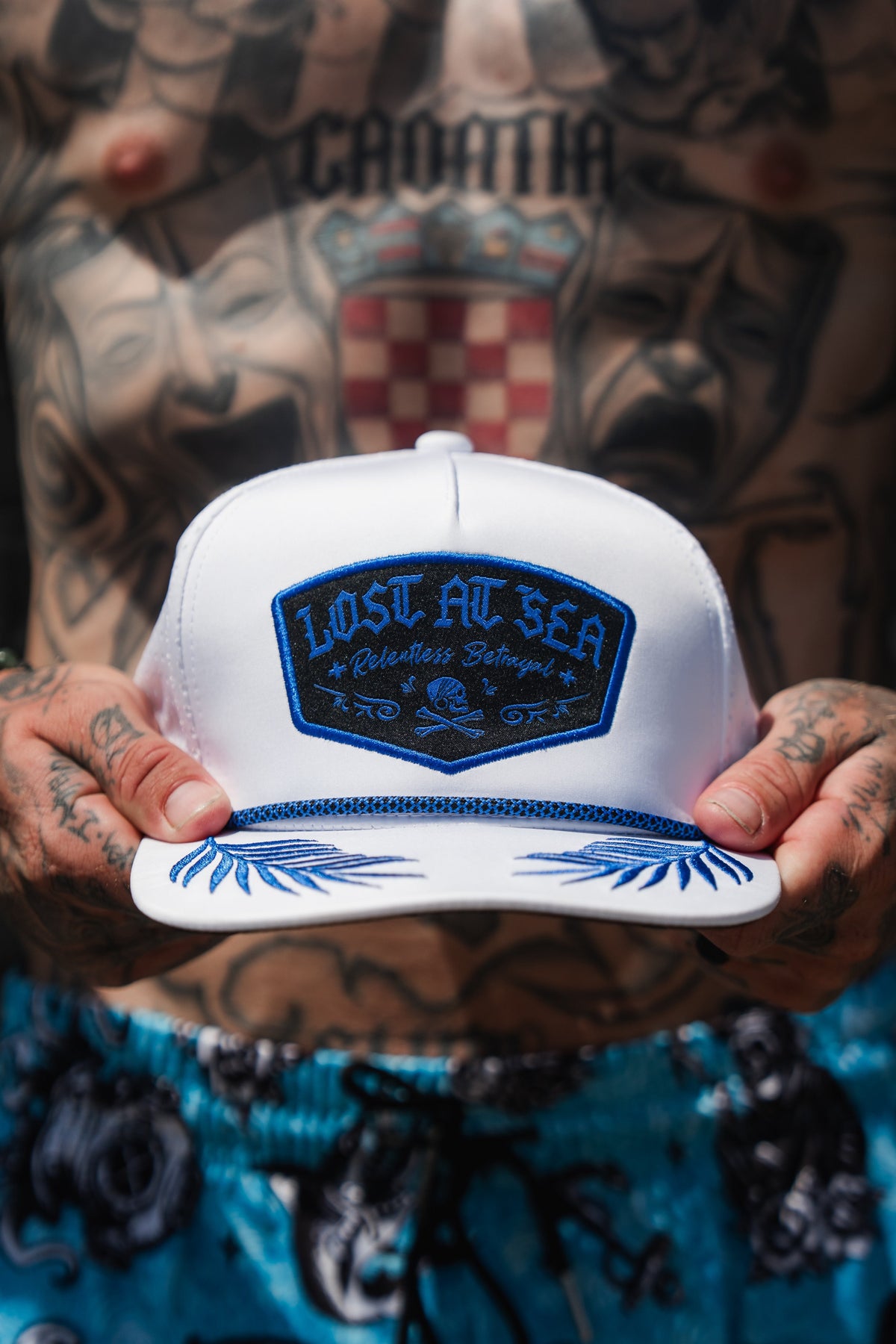 Lost At Sea WHITEOUT Snapback | | Wiccan Center