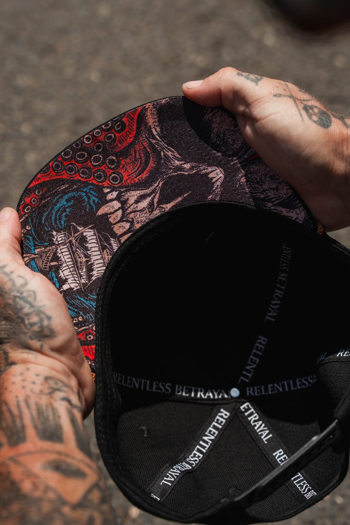Between The Devil & Deep Blue Sea Snapback | hat | Wiccan Center