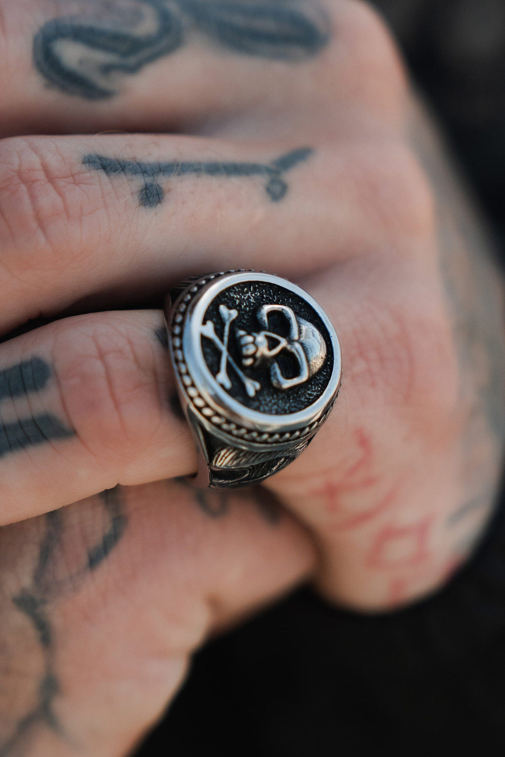 Pirate's Life Stainless Steel Ring | | Wiccan Center