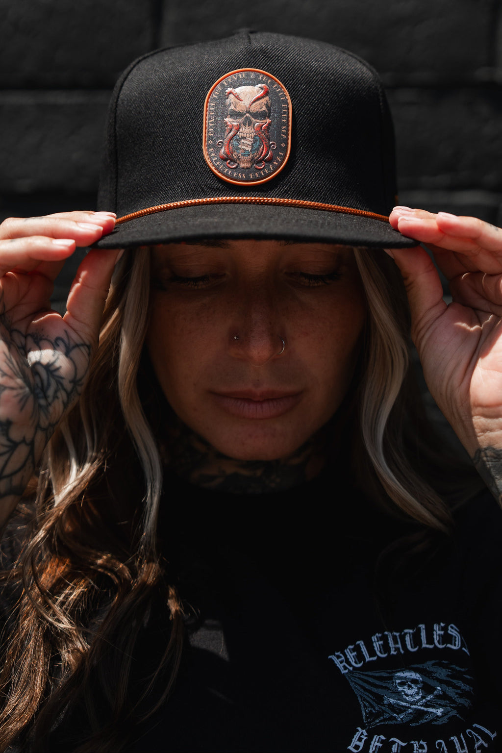 Between The Devil & Deep Blue Sea Snapback | hat | Wiccan Center