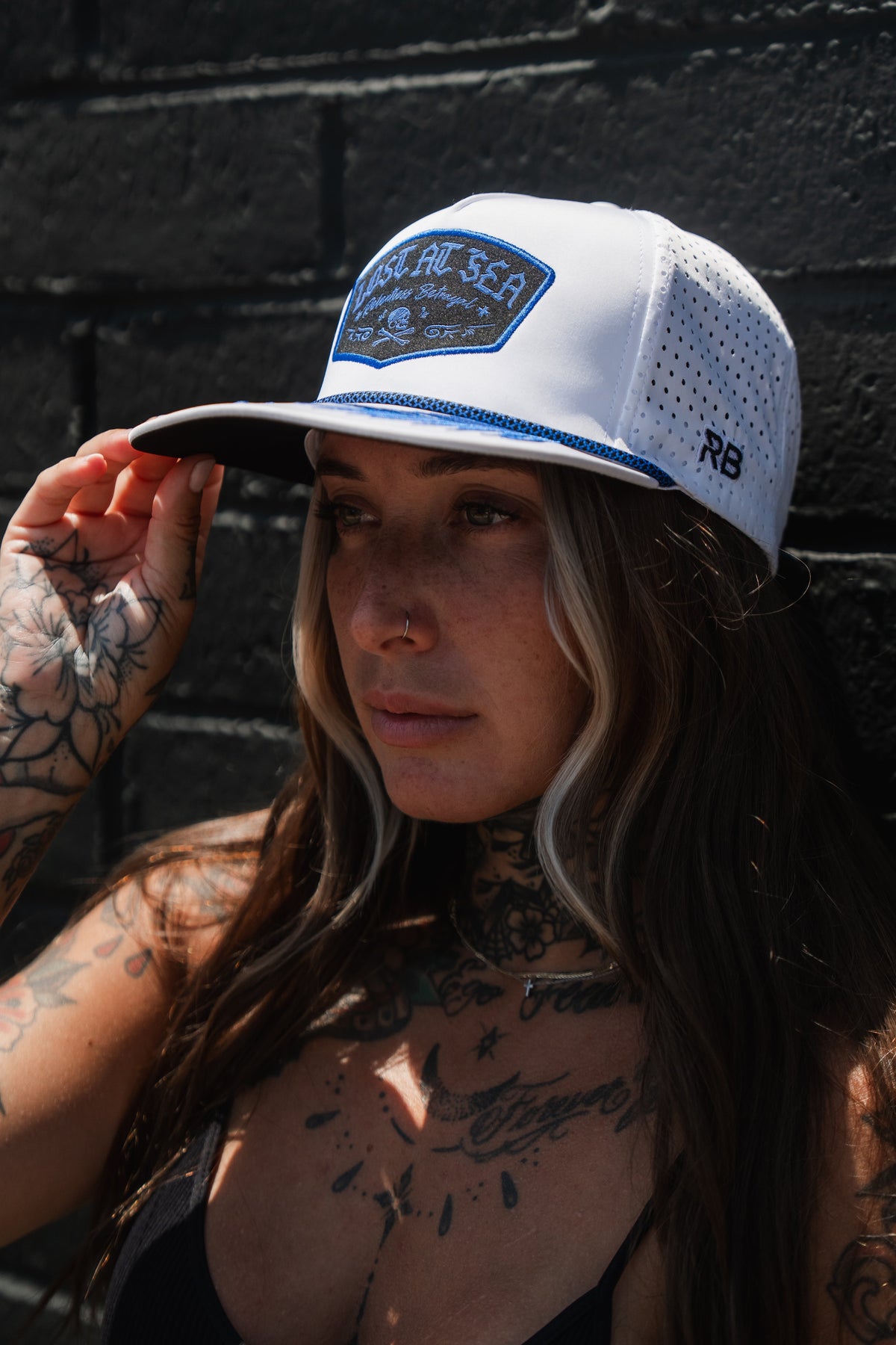 Lost At Sea WHITEOUT Snapback | | Wiccan Center