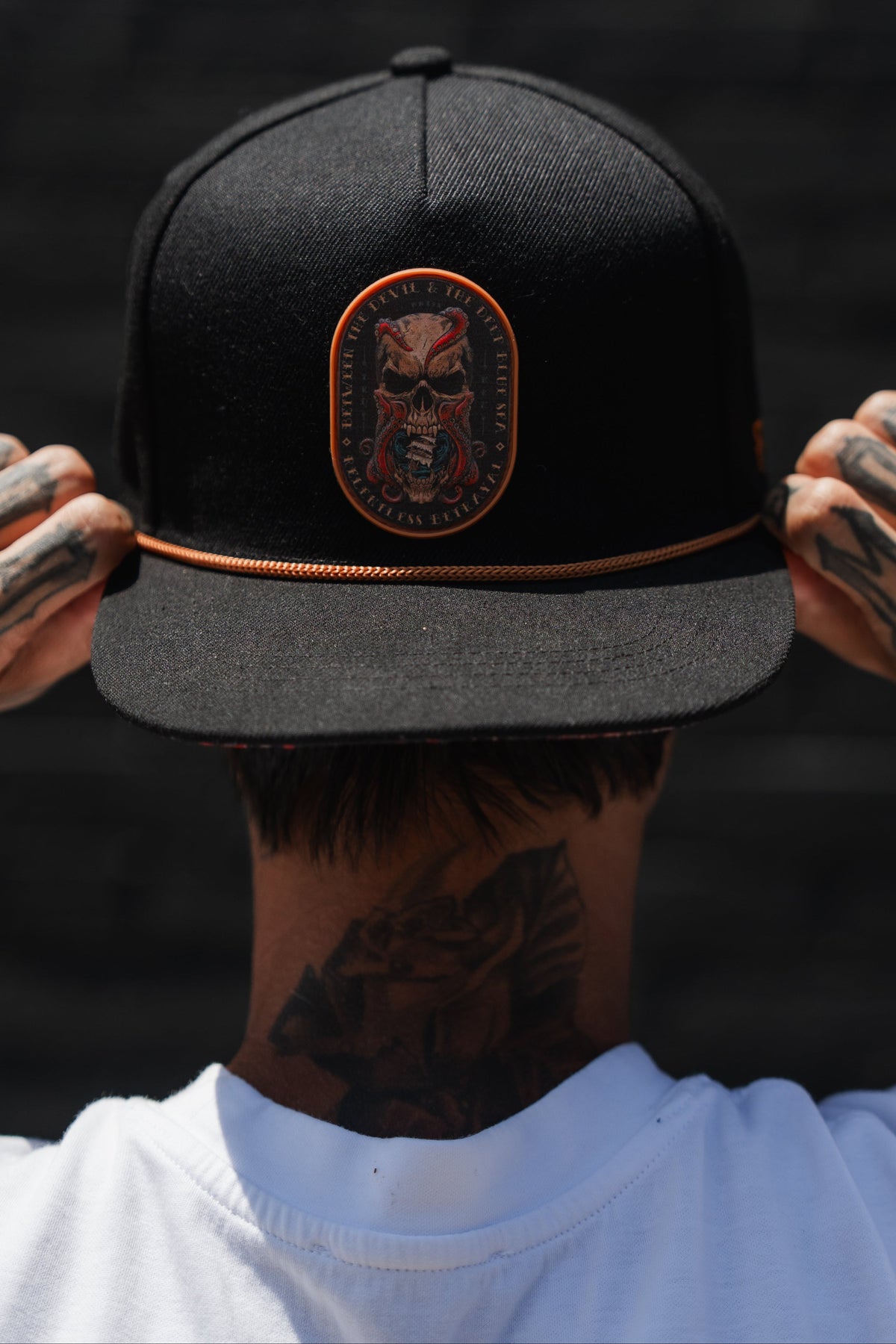 Between The Devil & Deep Blue Sea Snapback | hat | Wiccan Center