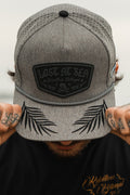 Lost At Sea Gunmetal PVC Snapback | hat | Wiccan Center