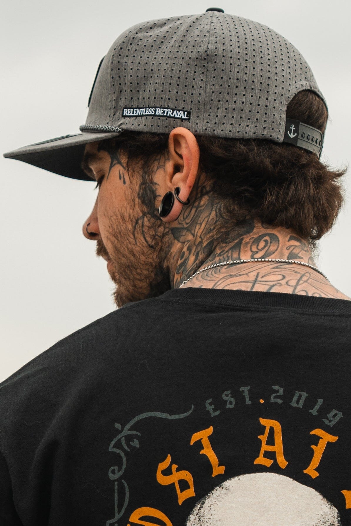 Lost At Sea Gunmetal PVC Snapback | hat | Wiccan Center