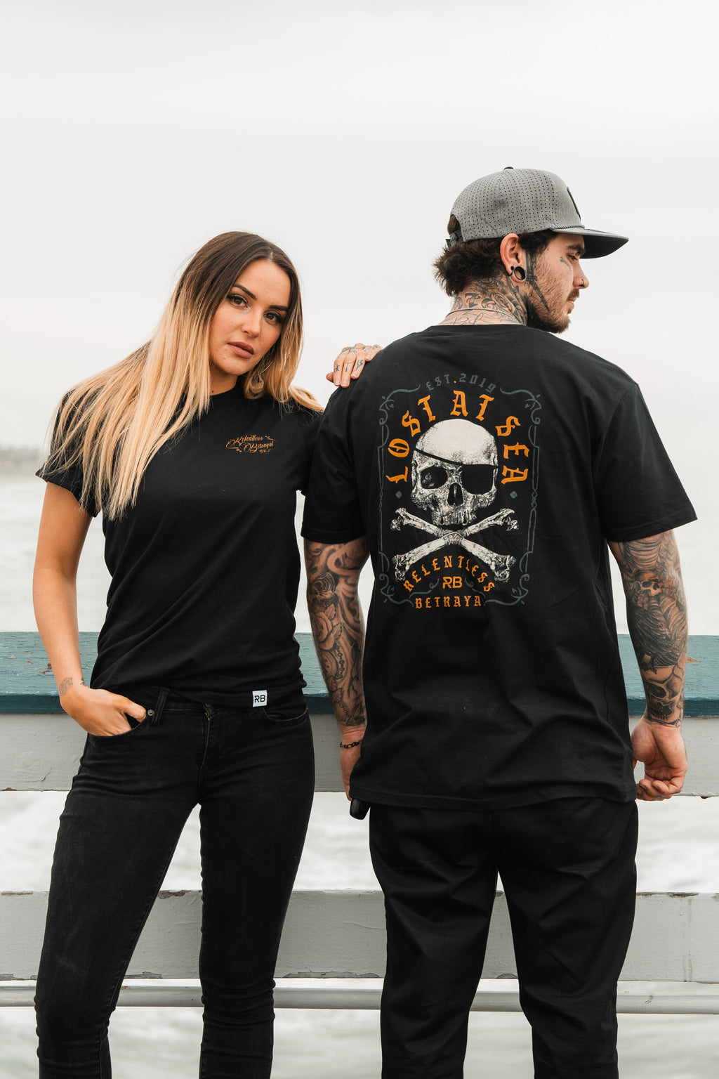 Lost At Sea Cross Bones T-Shirt | | Wiccan Center