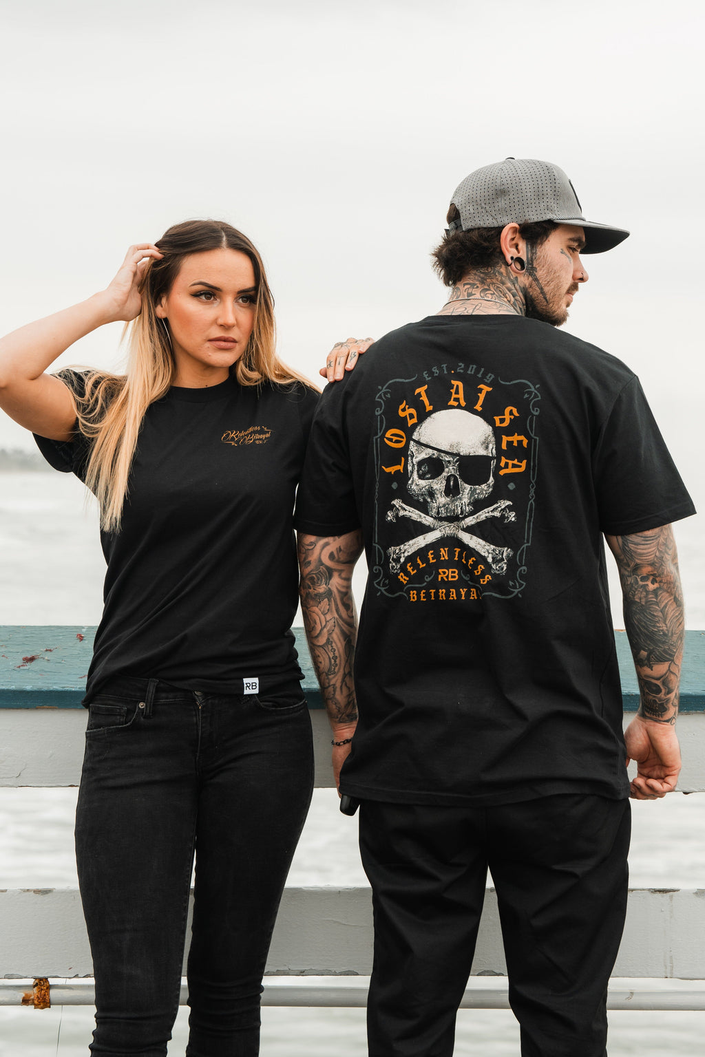 Lost At Sea Cross Bones T-Shirt | | Wiccan Center