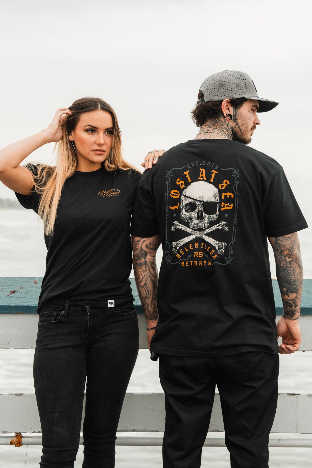 Lost At Sea Cross Bones T-Shirt | | Wiccan Center
