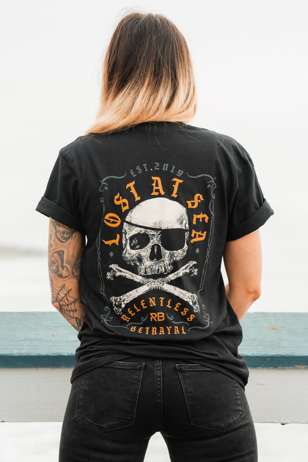 Lost At Sea Cross Bones T-Shirt | | Wiccan Center