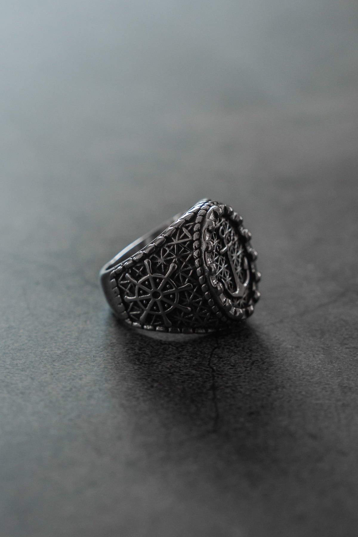 Anchored in Glory Ring | jewelry | Wiccan Center