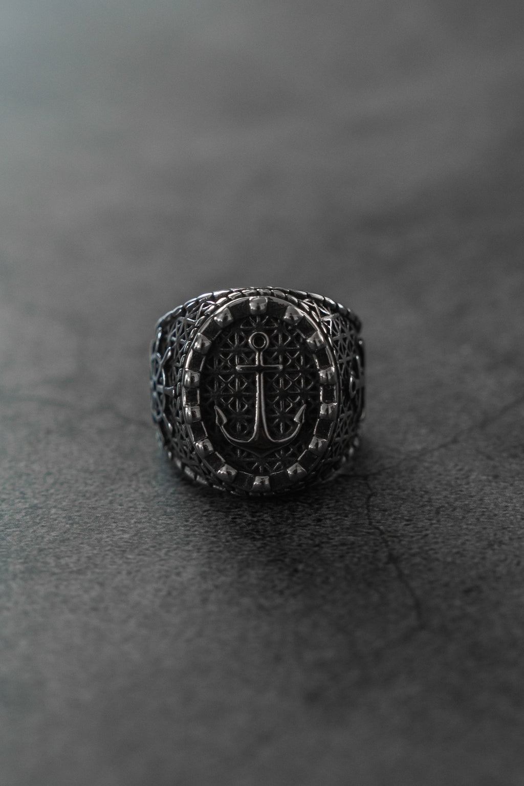 Anchored in Glory Ring | jewelry | Wiccan Center