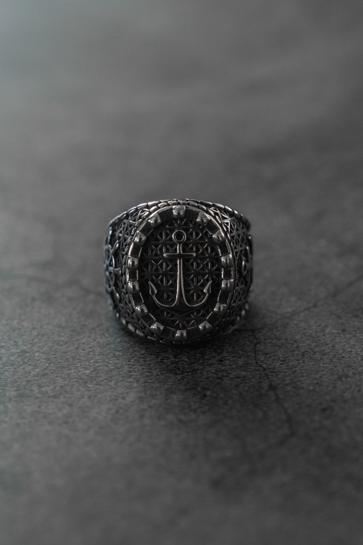 Anchored in Glory Ring | jewelry | Wiccan Center