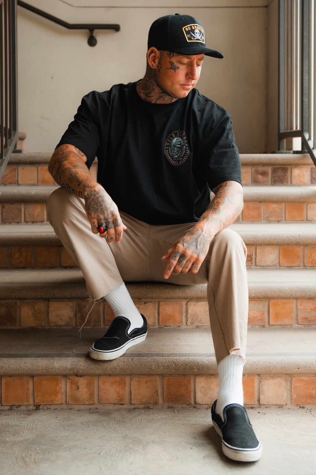 Hold Steady Premium Oversized Ghost T-Shirt | | Wiccan Center