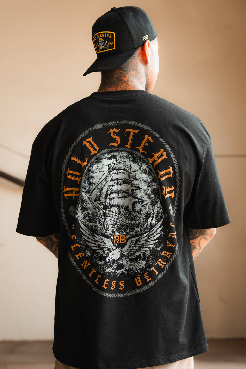 Hold Steady Premium Oversized Ghost T-Shirt | | Wiccan Center