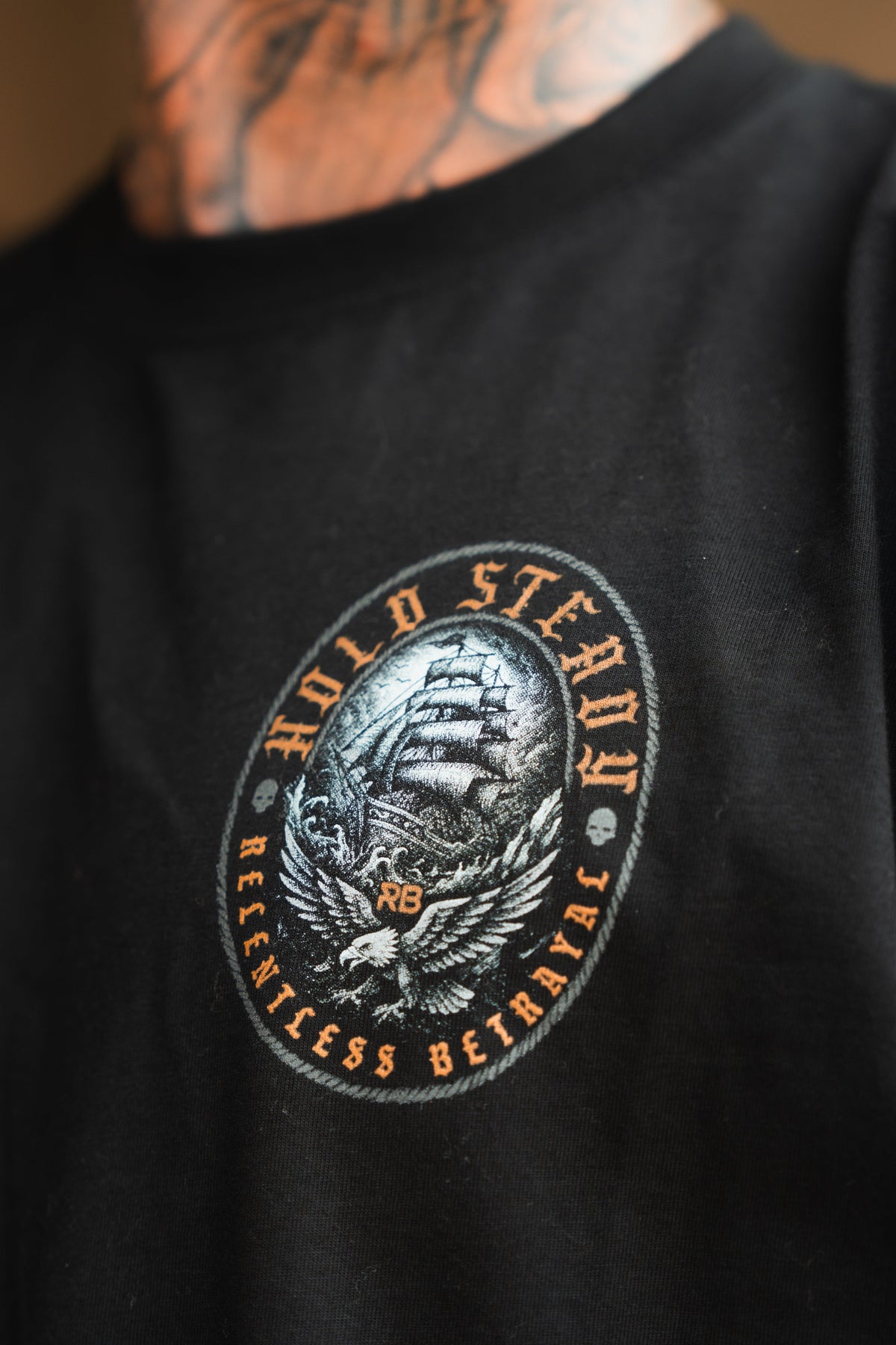 Hold Steady Premium Oversized Ghost T-Shirt | | Wiccan Center