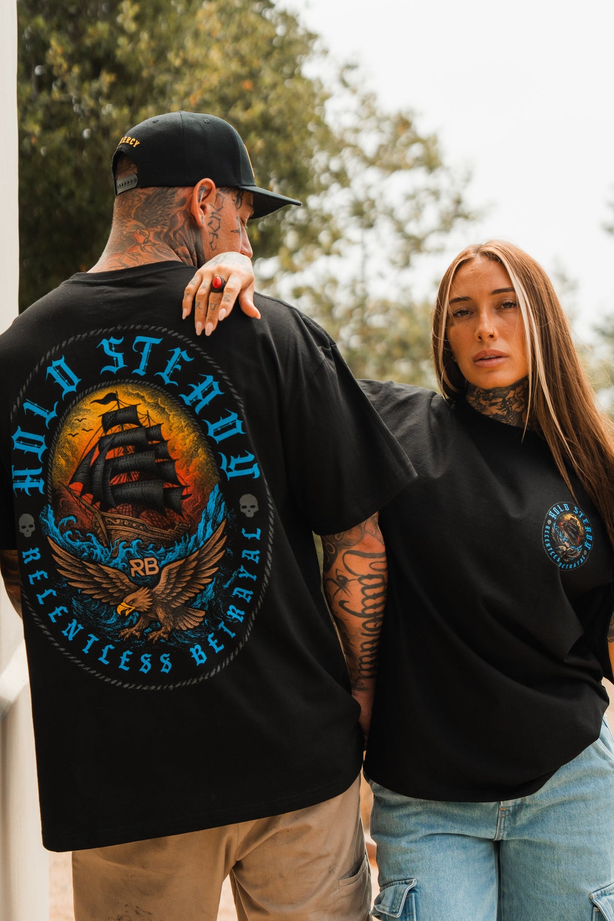 Hold Steady Premium Oversized T-Shirt | | Wiccan Center