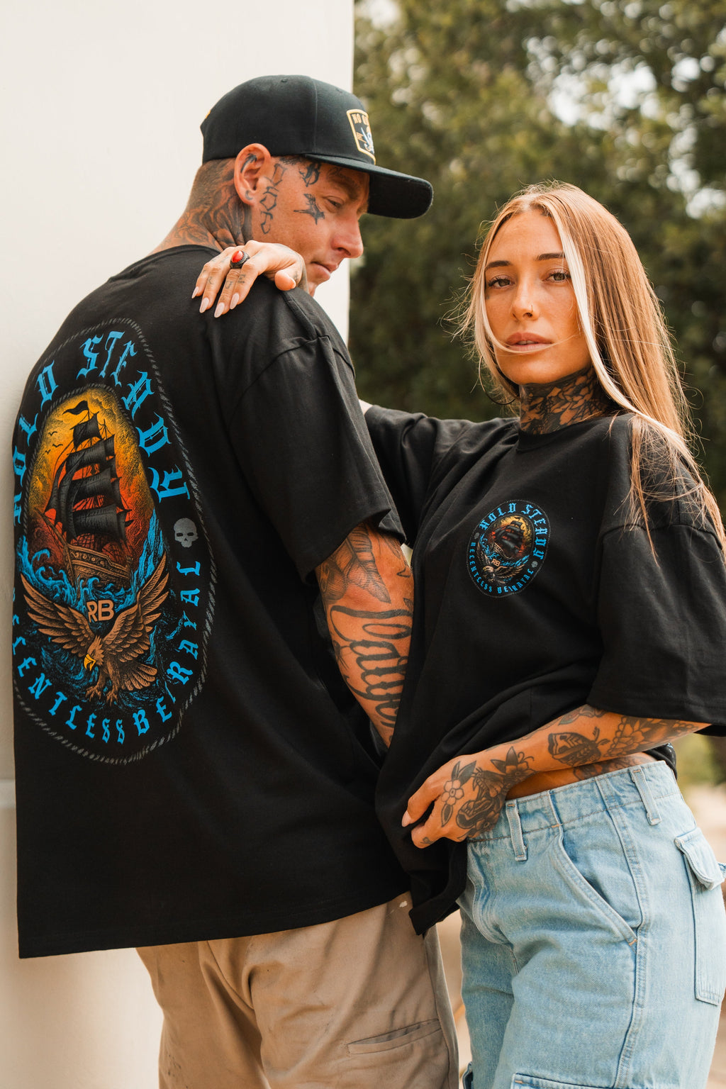 Hold Steady Premium Oversized T-Shirt | | Wiccan Center