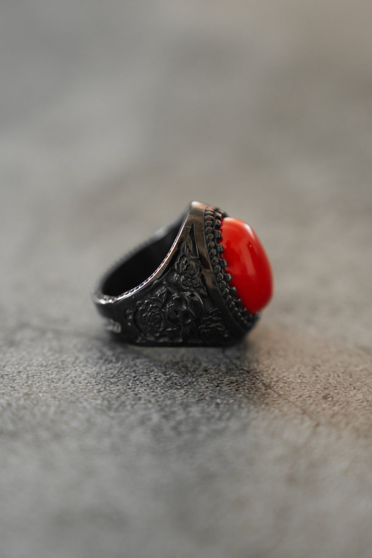 Burning Rose Blackout Ring | jewelry | Wiccan Center