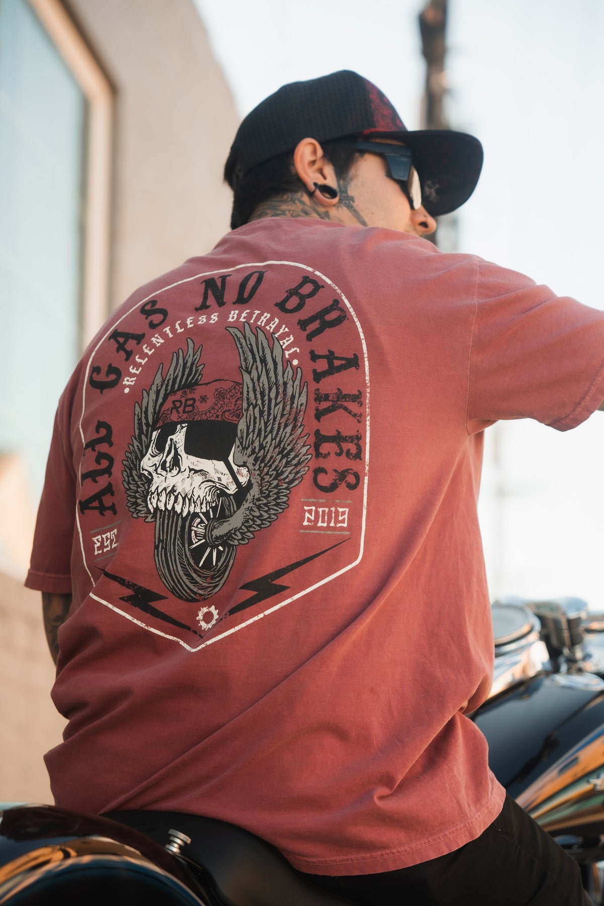 All Gas No Brakes Premium Brick T-Shirt | | Wiccan Center