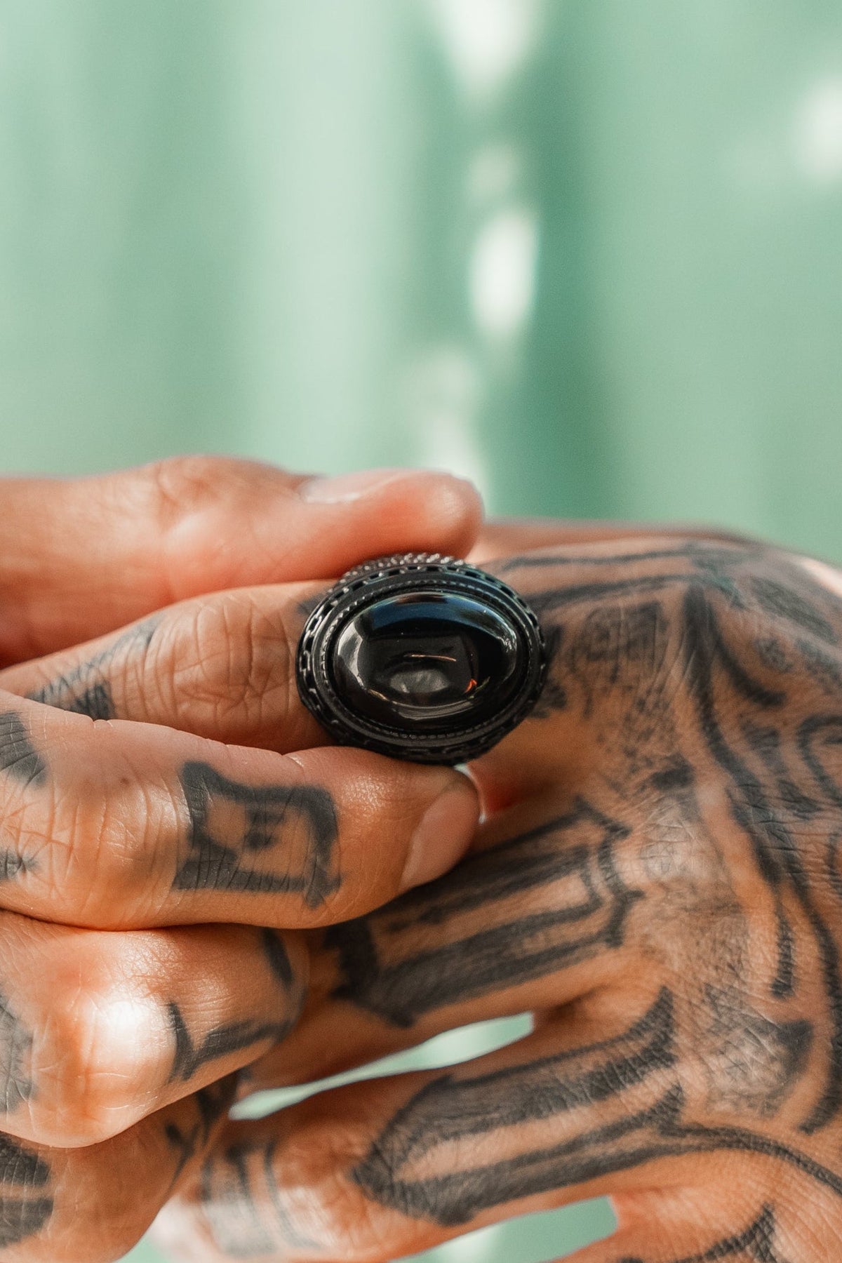Dark Current Ring BLACKOUT Edition | jewelry | Wiccan Center