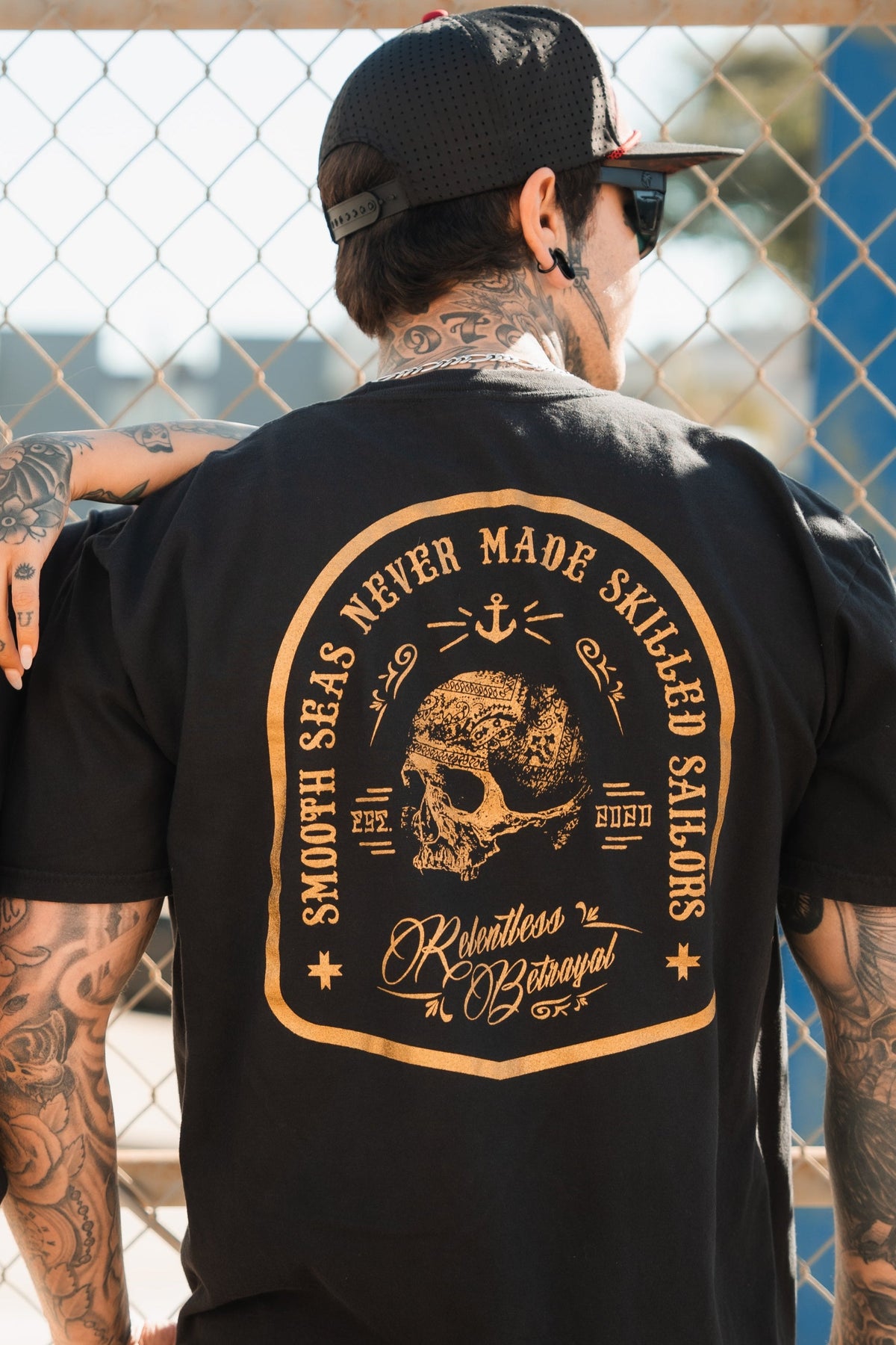 Skilled Sailor Premium Gold Foil T-Shirt | | Wiccan Center