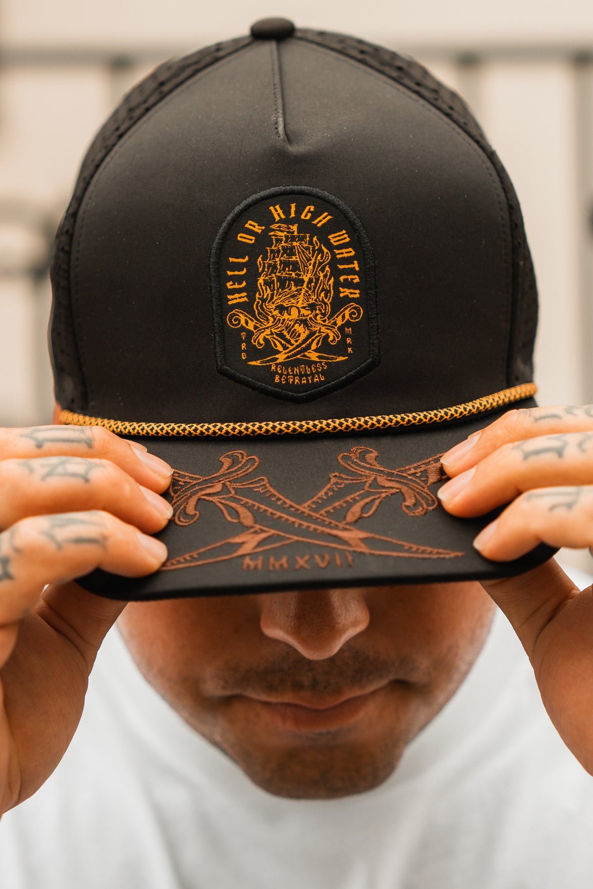 Hell or High Water Snapback | hat | Wiccan Center