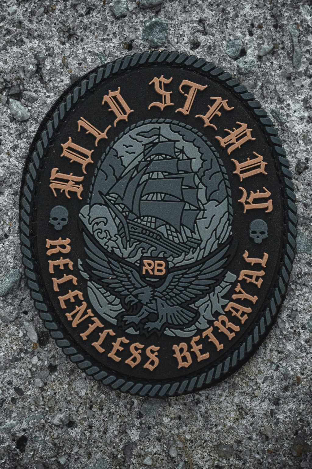 Hold Steady Ghost Patch | | Wiccan Center