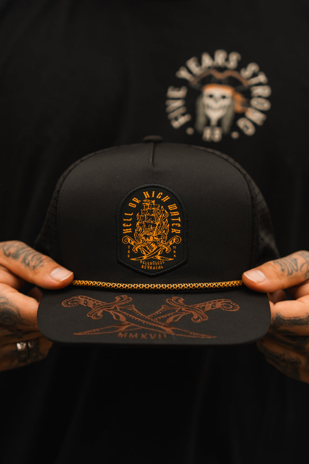 Hell or High Water Snapback | hat | Wiccan Center