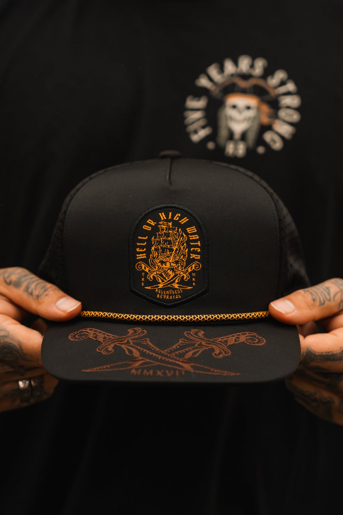 Hell or High Water Snapback | hat | Wiccan Center