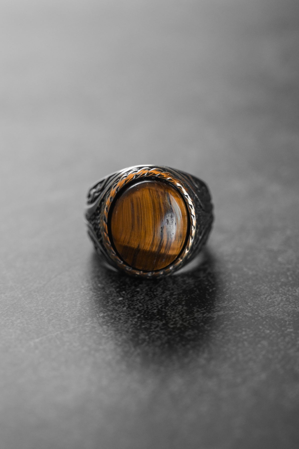 Imperial Tiger's Eye Ring | jewelry | Wiccan Center