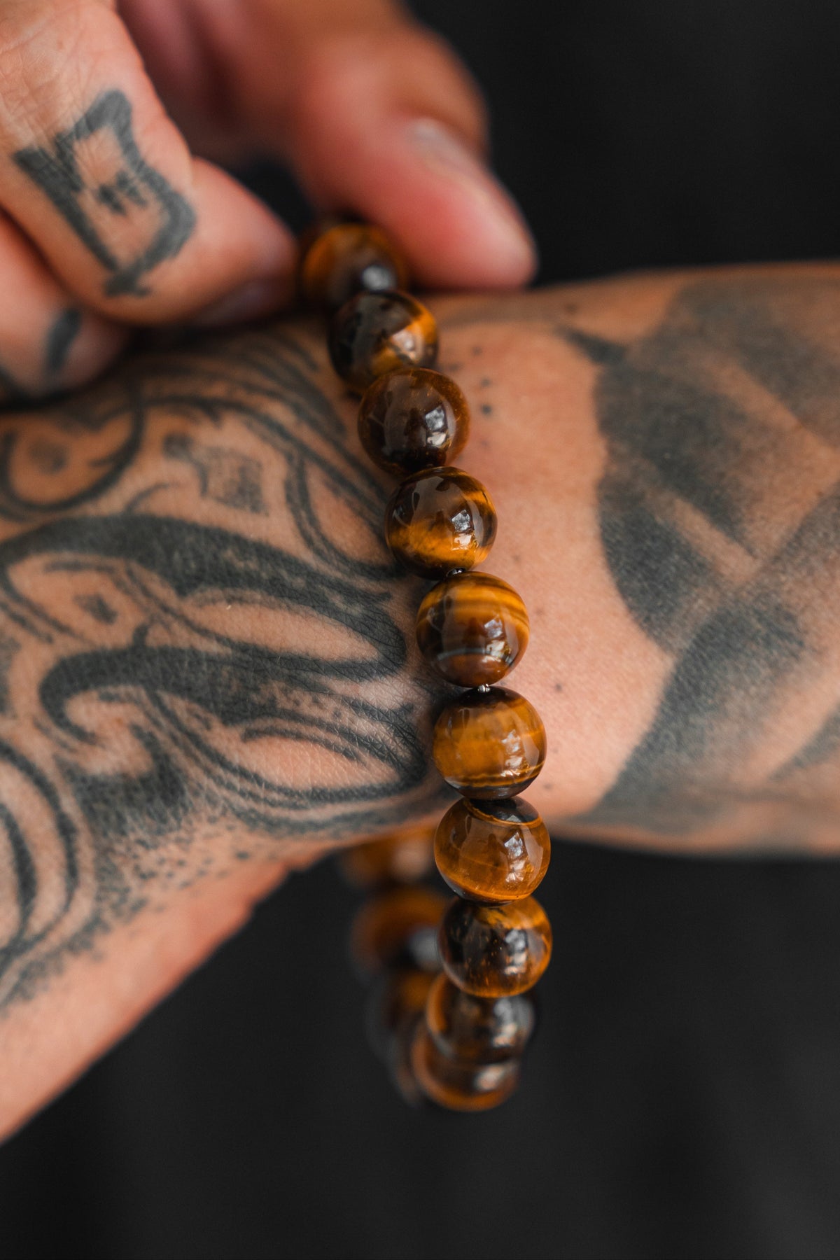 Tiger's Eye Gemstone Bracelet | jewelry | Wiccan Center