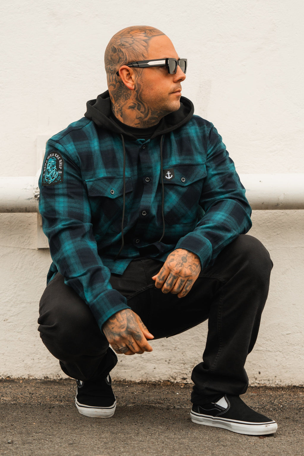 Ship Wreck Hooded Flannel | | Wiccan Center