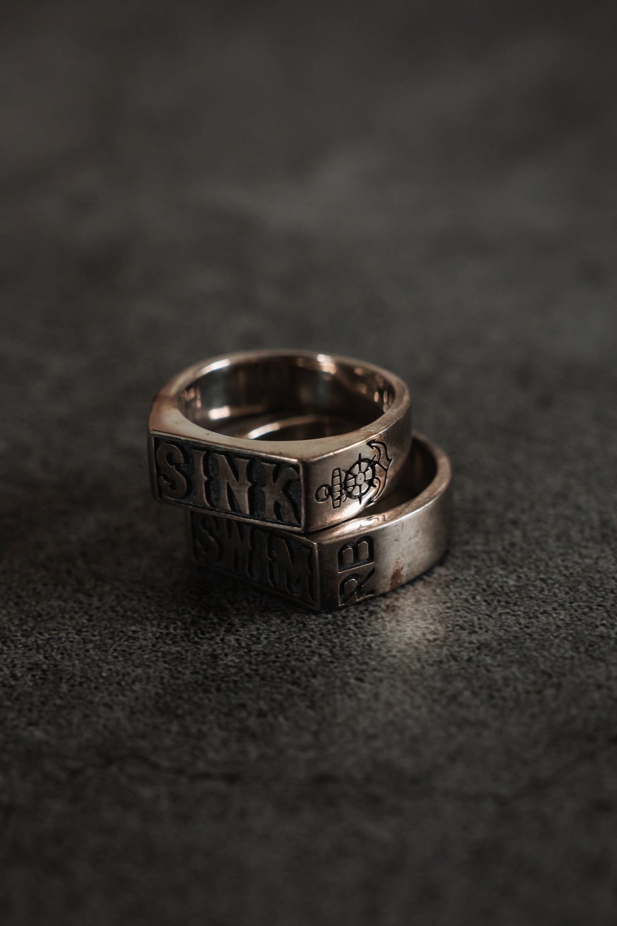 STERLING SILVER Sink or Swim Rings | jewelry | Wiccan Center