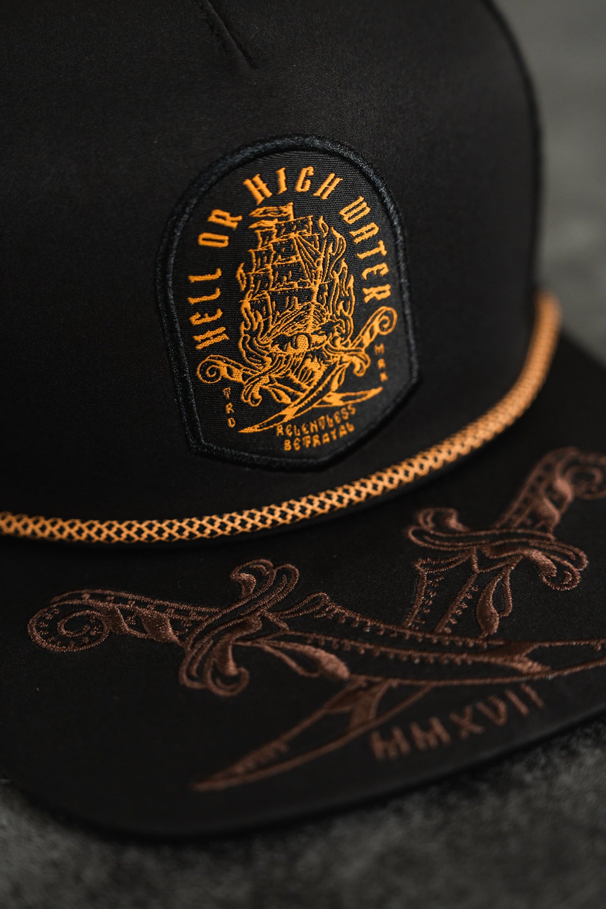 Hell or High Water Snapback | hat | Wiccan Center